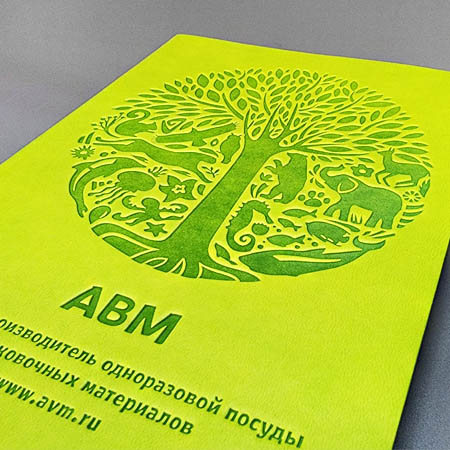 Пример нанесения тиснением 4