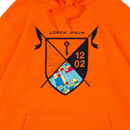 Пример нанесения вышивкой 5