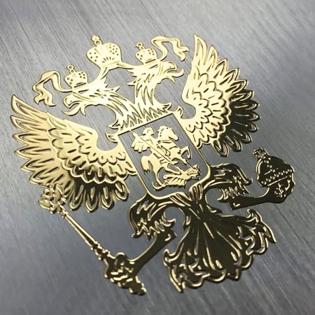 Пример нанесения металлостикером 6